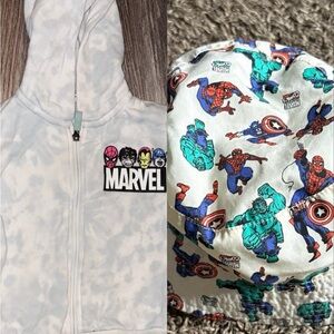 Marvel Toddler Hoodie Sz 1.5-2 Years+ Marvel Bucket Hat